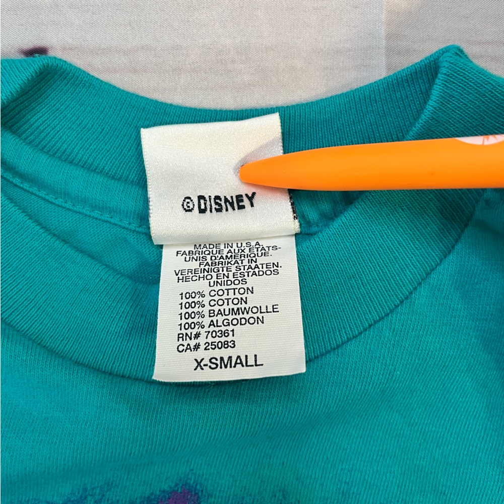 Vintage Girls' XS Disney Winnie the Pooh Green T-shirt - Picture 4 of 6